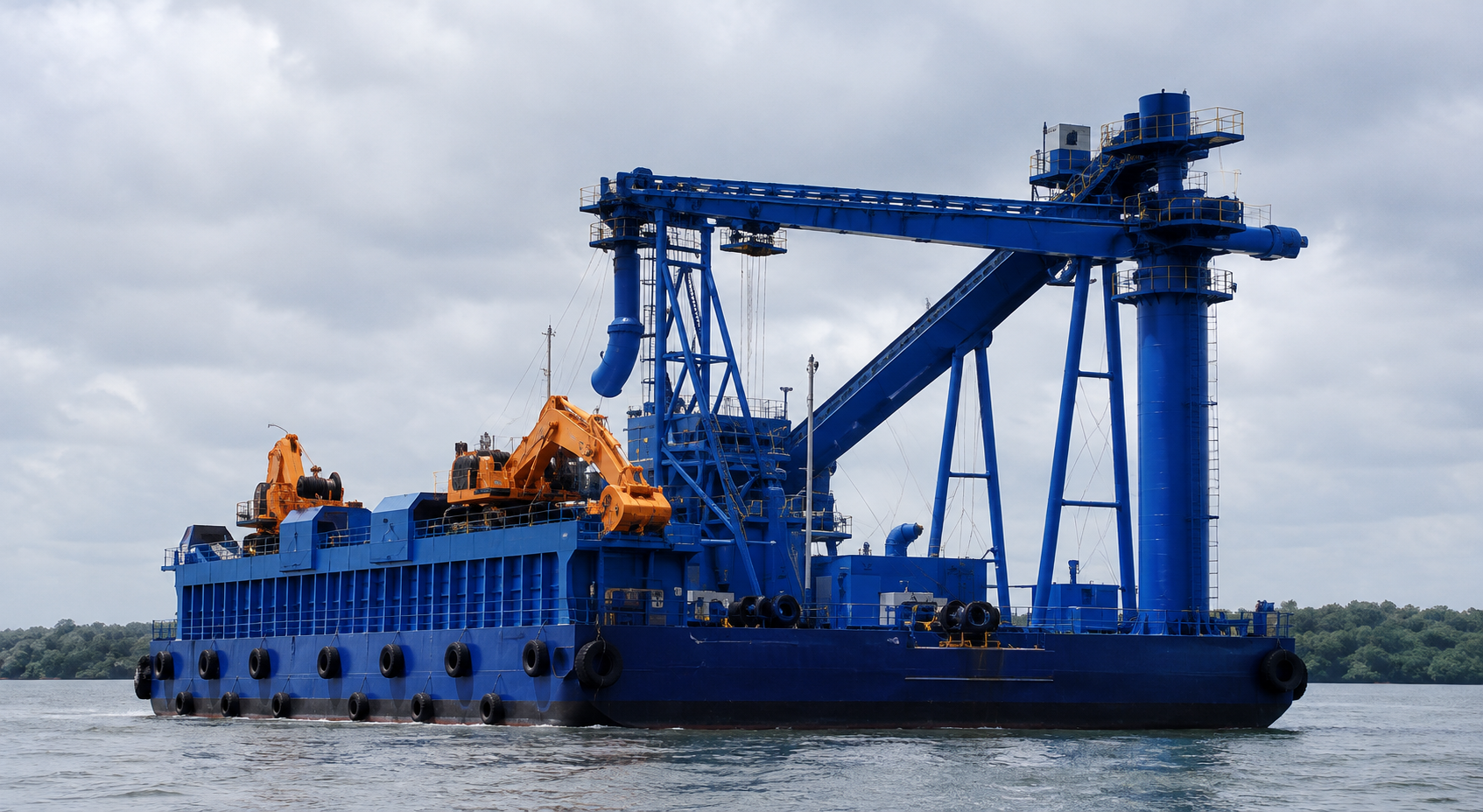 Floating Crane Barge 75M 2013 - Lainnya