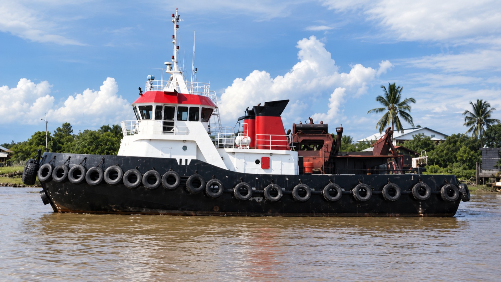 Tugboat + Tongkang Set 330ft - Tongkang